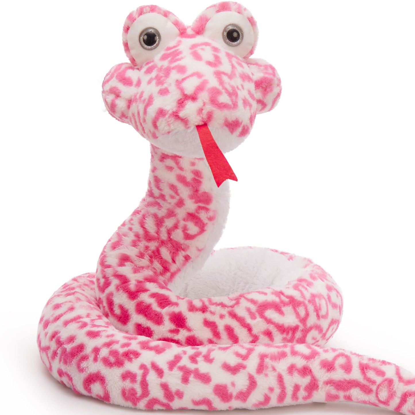 Realistic Snake Stuffed Animals - 98 Inches Long Boa Plush Toys - Lifelike Snake Plushies - Giant Boa Soft Toys - Chinese Year of the Snake - Christmas/Birthday/Halloween/New Year Gift Ideas - MorisMos Stuffed Animals