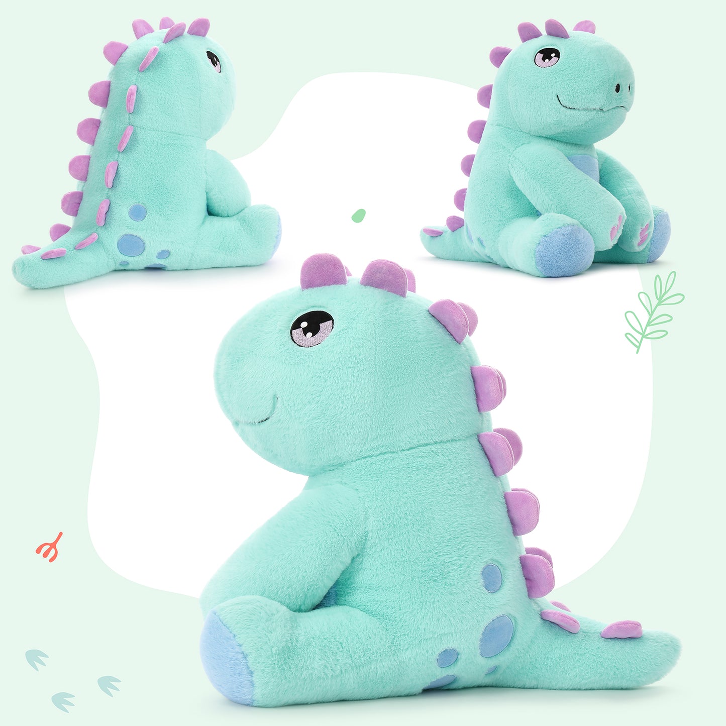 Stegosaurus Stuffed Animals Dinosaur Plush Toys, 24 Inches