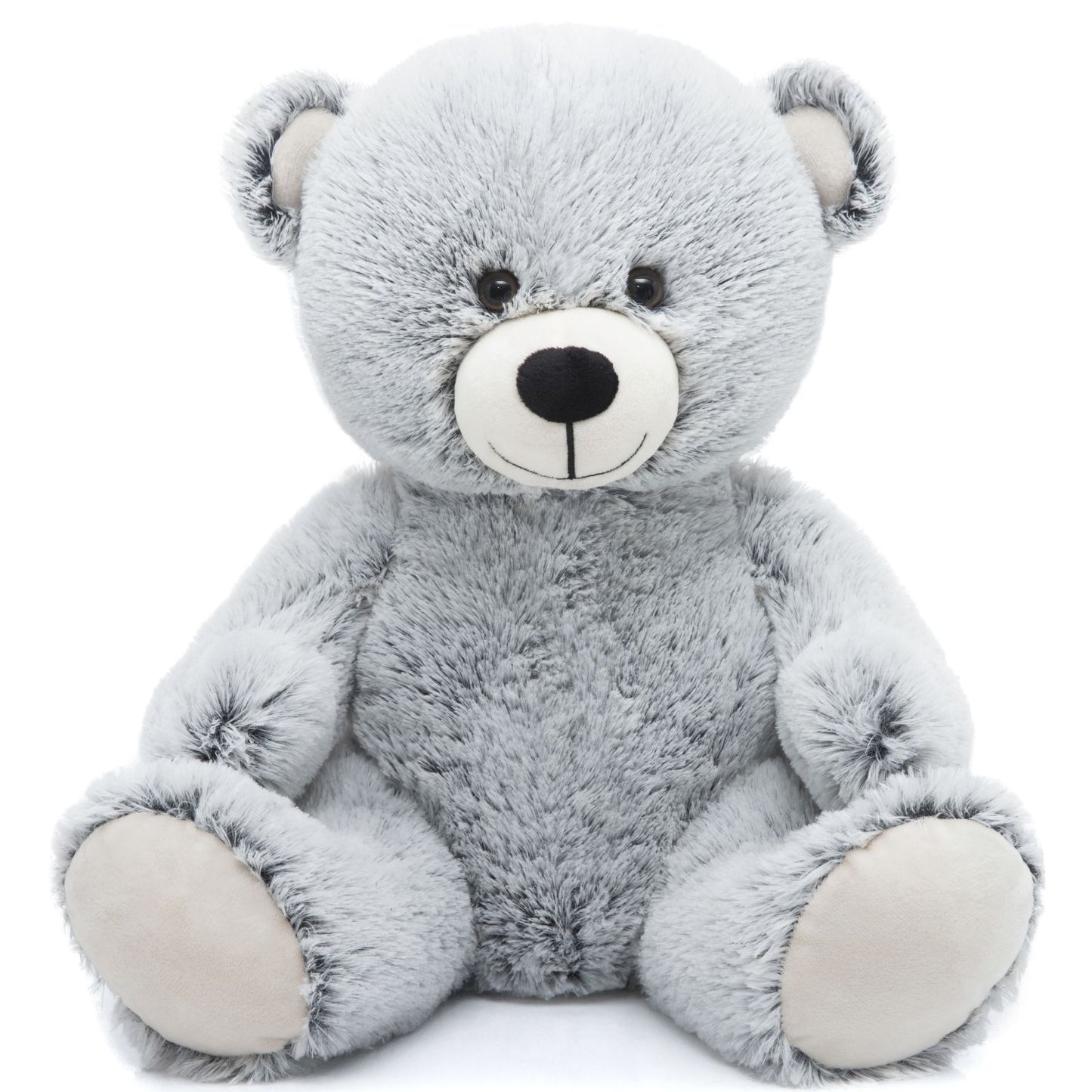 Teddy Bear Plush Toy, Light Grey, 17.71 Inches