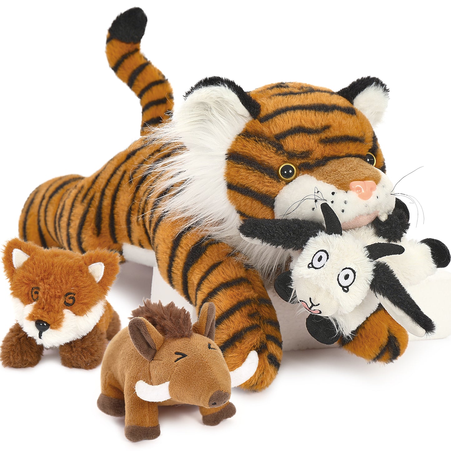 Tiger Plush Toys Jungle Stuffed Animals, 19.6 Inches - MorisMos Stuffed Animals - Free Shipping