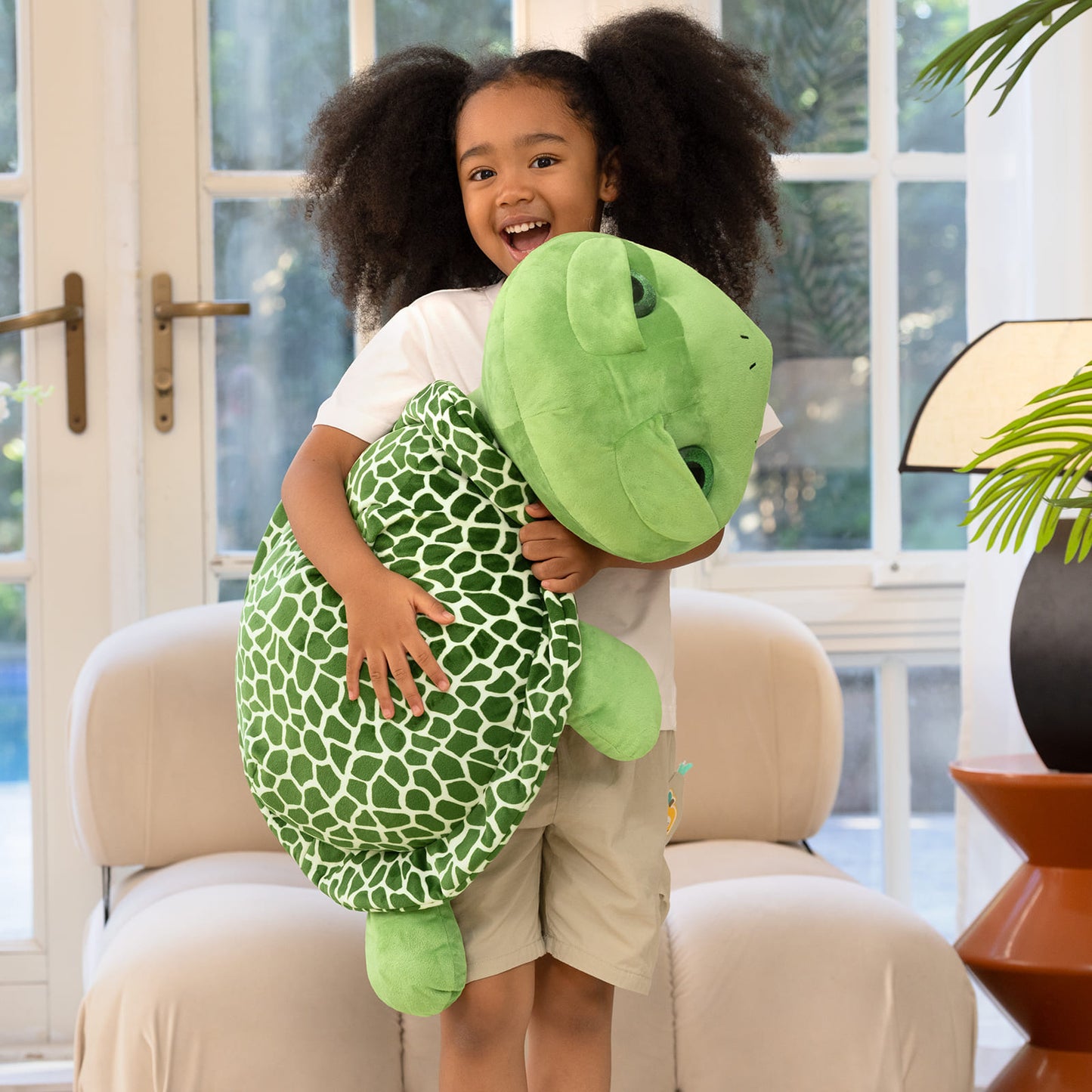 Turtle Stuffed Animals, Green, 23.6/31.5 Inches
