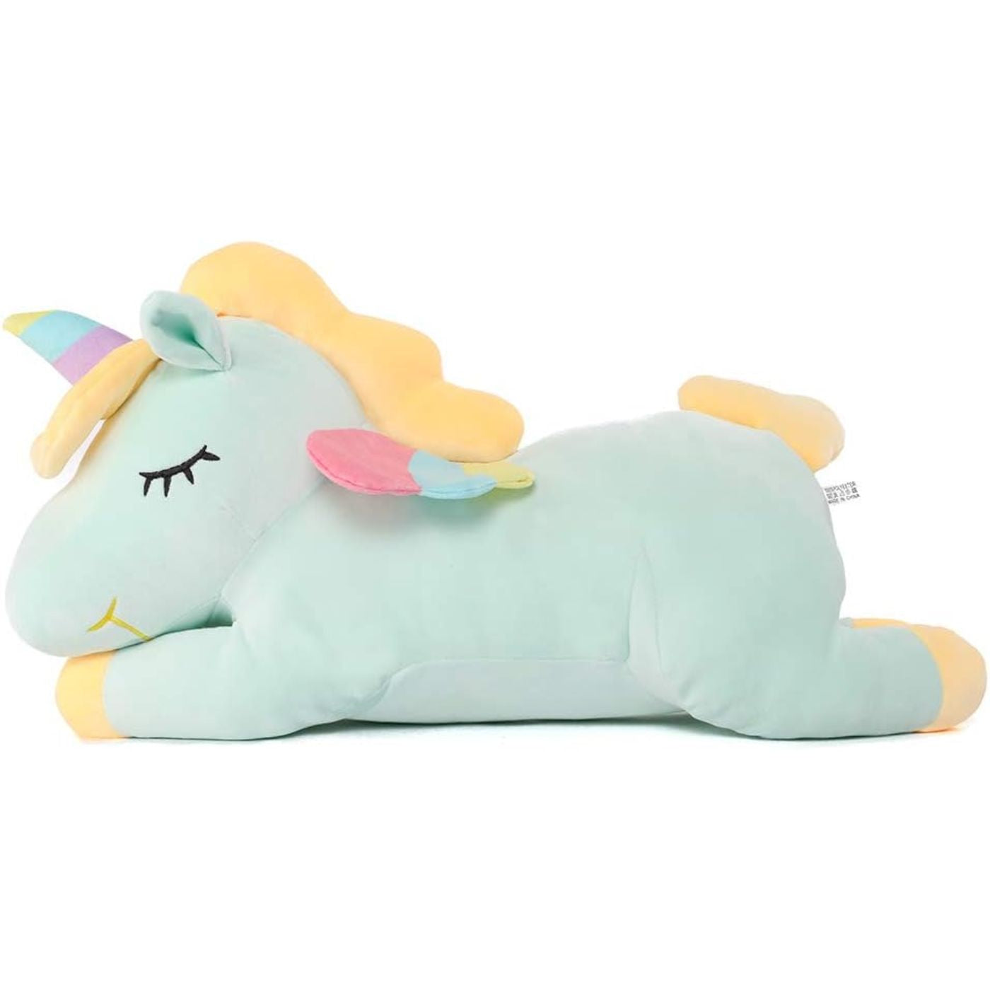 Unicorn Stuffed Toy, Green, 23.6 Inches