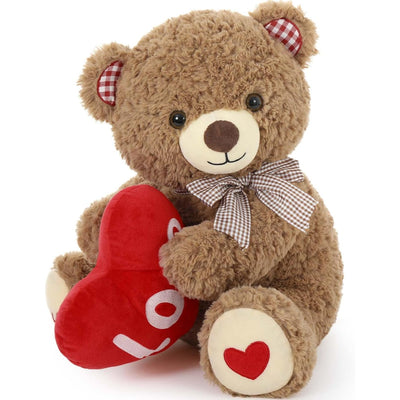 Valentine's Teddy Bear Stuffed Toy, 14 Inches