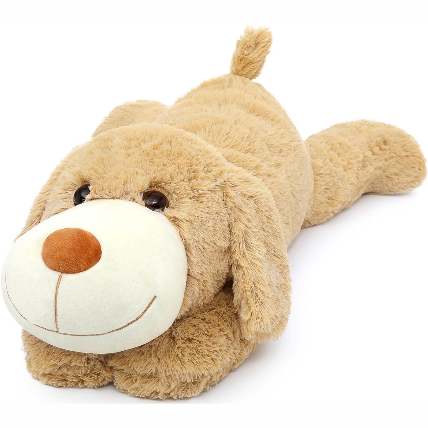 Weighted Dog Stuffed Toy, 5.5 lbs, 31 Inches