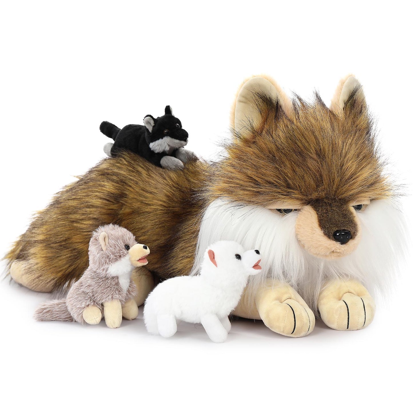 Wolf Plush Toys Jungle Stuffed Animals, 19.7 Inches - Free Shipping Is Available