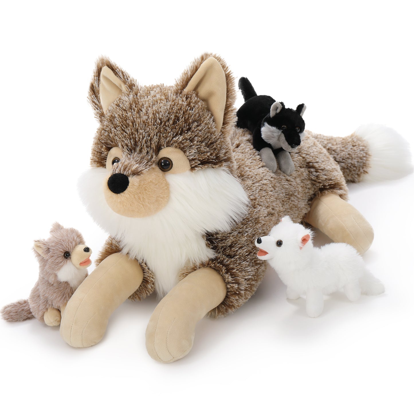 Wolf Stuffed Animals Jungle Stuffed Animals, 19.7 Inches