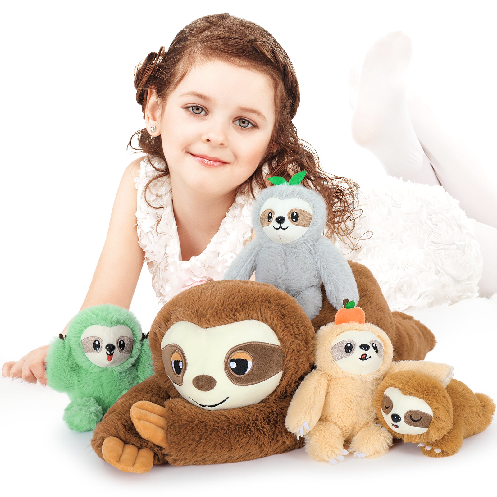 Sloth Plush Toys Sloth Stuffed Animals, 23.6 Inches