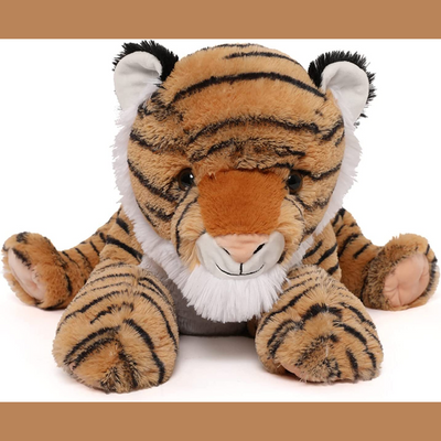MorisMos Tiger Stofftierspielzeug-Set, 20 Zoll