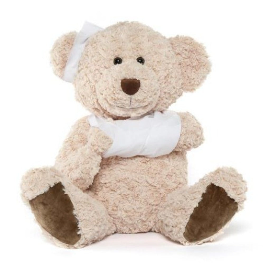 Teddy Bear Stuffed Animal Toy, Beige, 25.6 Inches