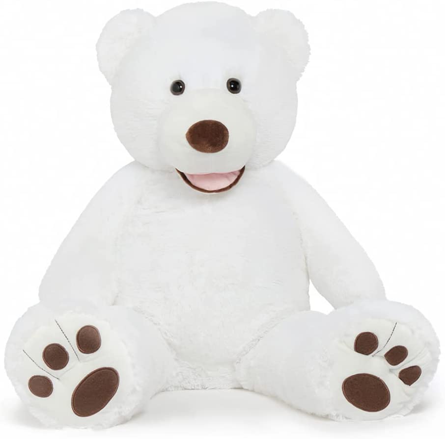 Giant Teddy Bear Stuffed Animal Toy, Multicolor, 51 Inches