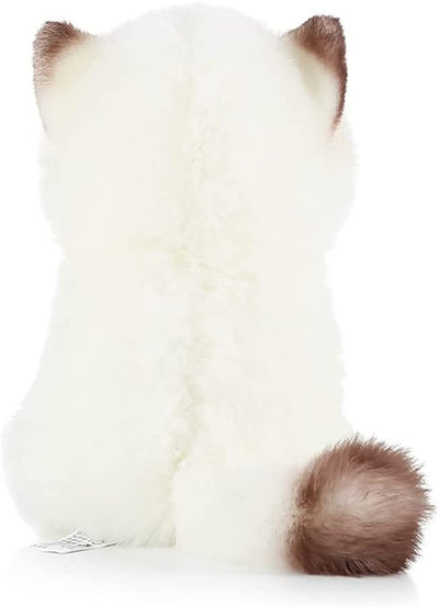 Emulation Siamese Cat Stuffed Animal, 10 Inch