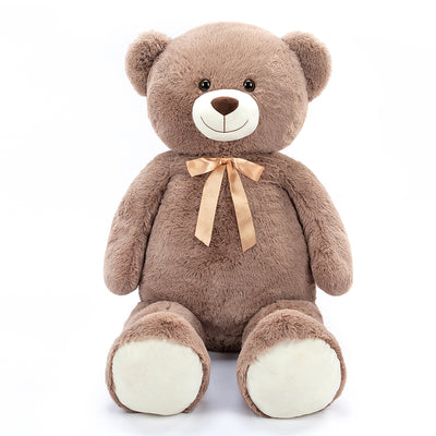Tezituor Giant Stuffed Bear with Necktie 39'' - Friend Teddy