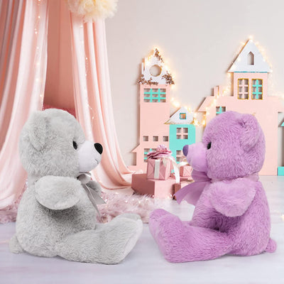 MorisMos 2-Pack Teddy Bear Plush Toy Set