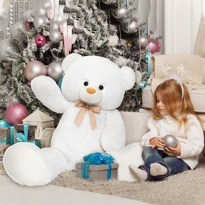 Riesiges Teddybär-Stofftier, Creme, 47 Zoll