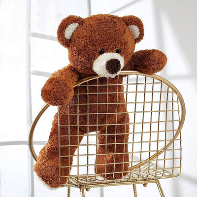 MorisMos Small Teddy Bear Stuffed Animals Soft Bear Plush Toy Gift for Children Kids Girlfriend Chritmas Valentine's Day Birthday