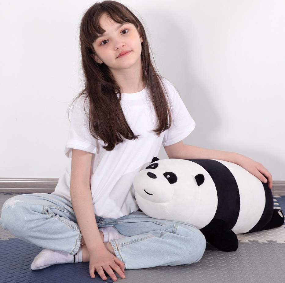 MorisMos 27.5'' Big Panda Stuffed Animal Soft Pillow Plush Toy