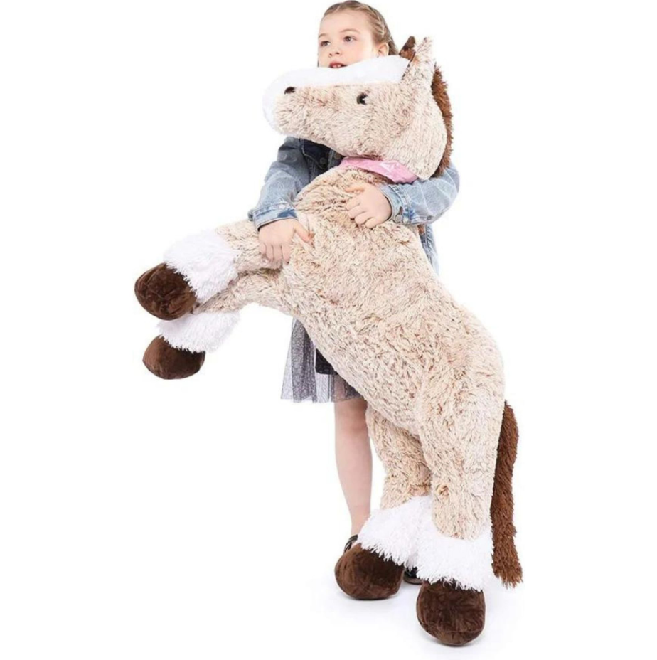 MorisMos Giant Horse Stuffed Animal Horse Plush Toy