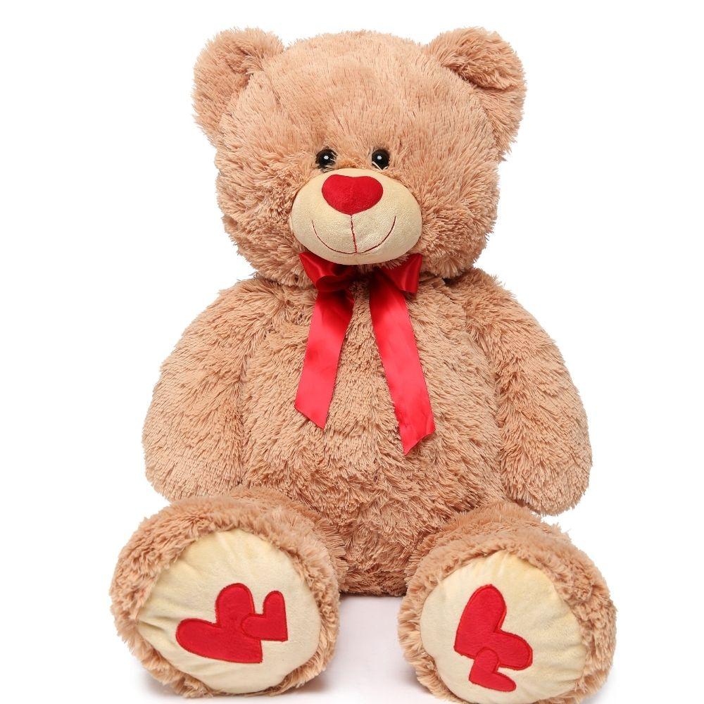 MorisMos Gaint Teddy Bear Stuffed Animal Toy, Brown, 39 inches