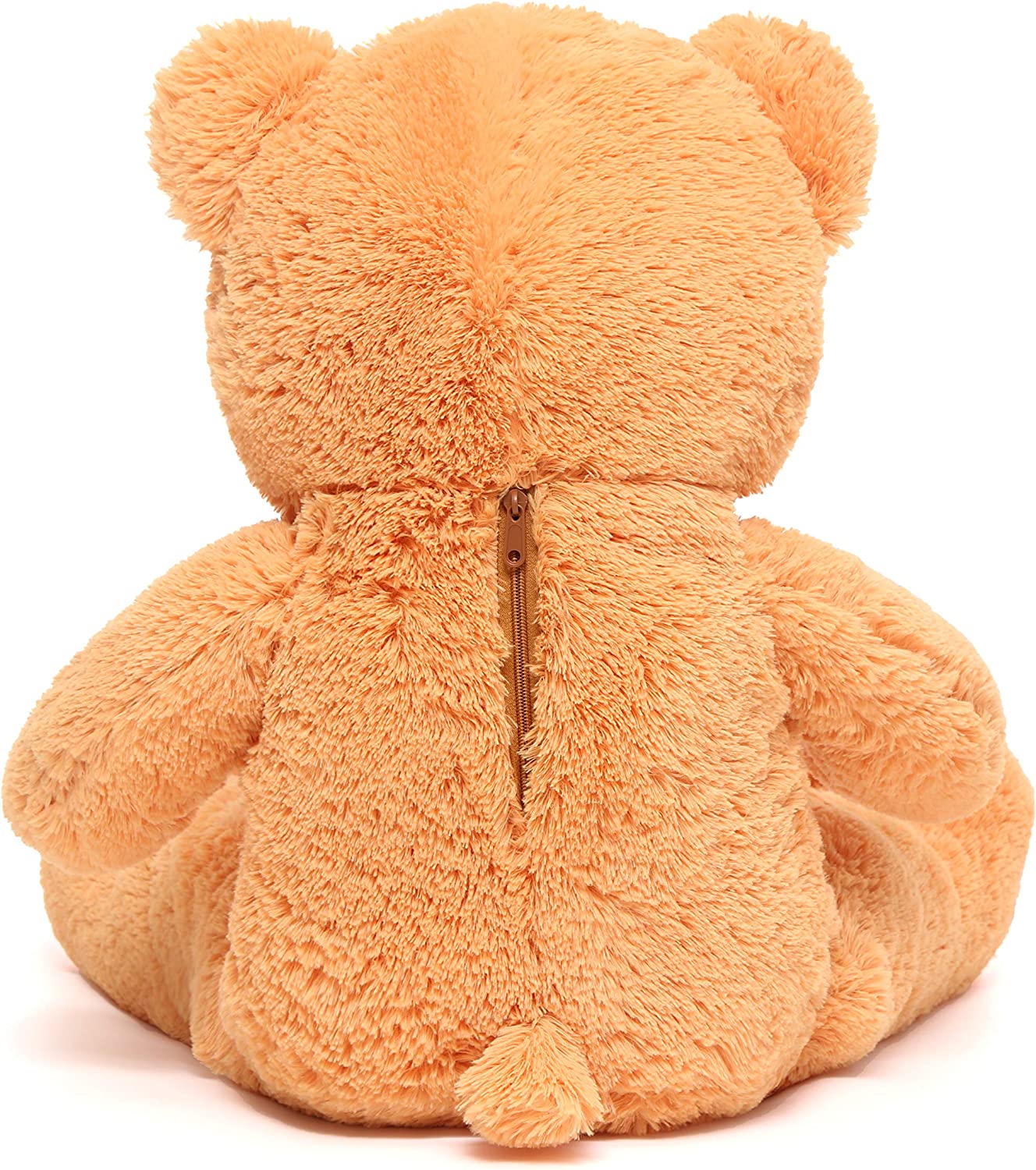 Ours en peluche géant, orange, 47 pouces