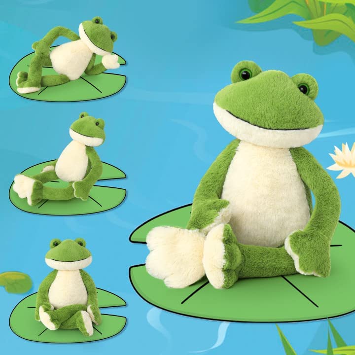 Frog Stuffed Animals Frog Plush Toys, Green, 24 Inches